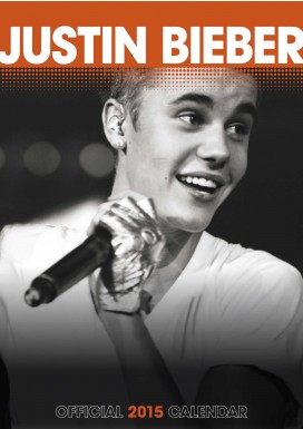 Official Justin Bieber 2015 Calender