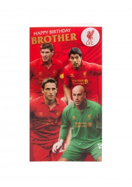 Brother Liverpool Birthday Card