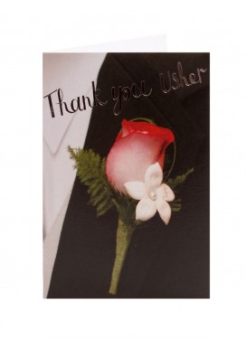 Thank You Usher Card