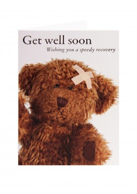 Little Bear Get Well Soon Card