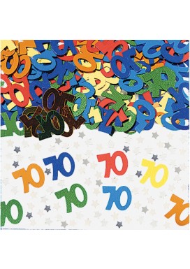 Numeral 70 Multi Confetti Metallic 14g