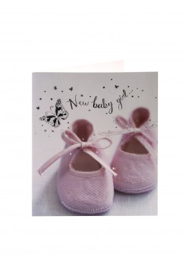 Simply New Baby Girl Card