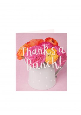 Simply Bouquet Thank You Card